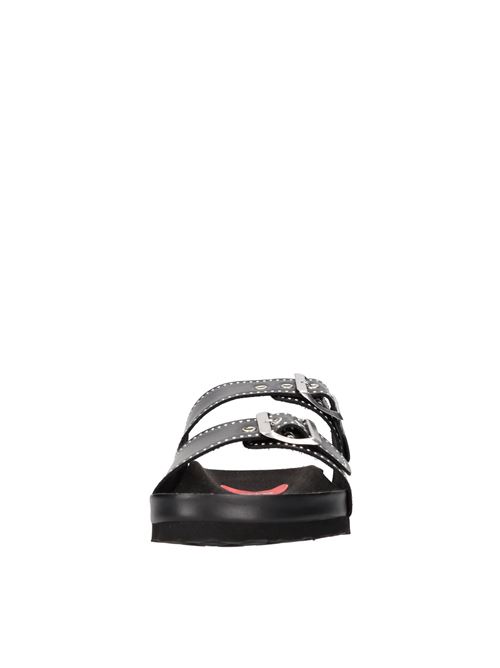 Mules in pelle LOVE MOSCHINO | JA28253G0IIA0000NERO
